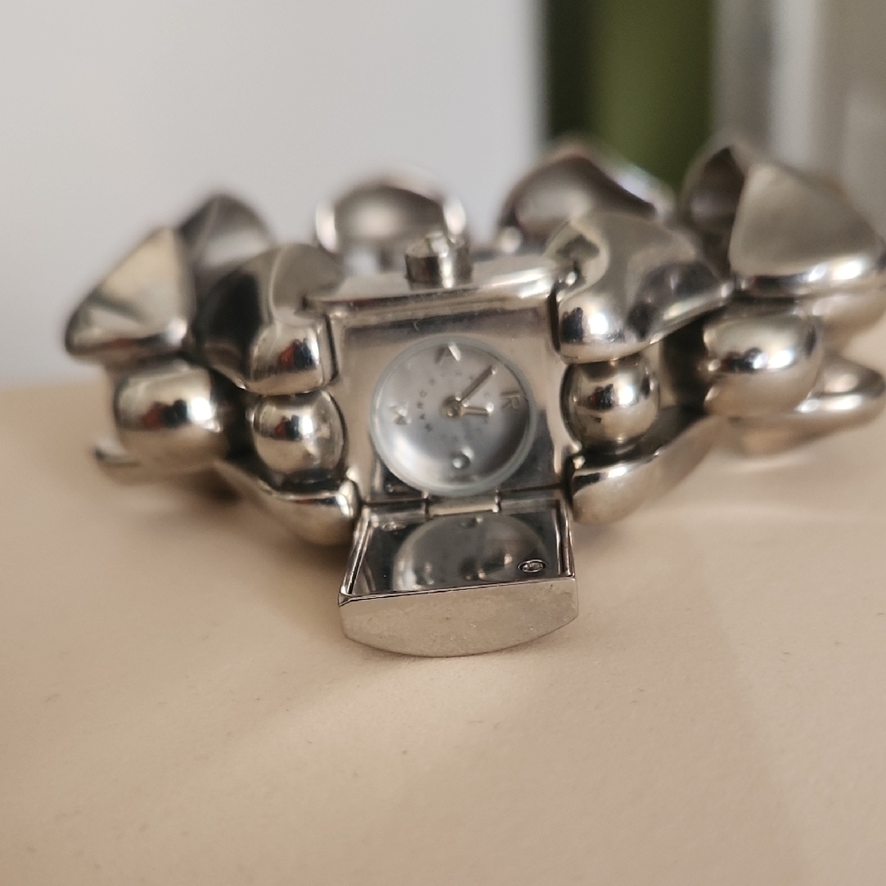 Marc Jacobs Metallic Silver Watch